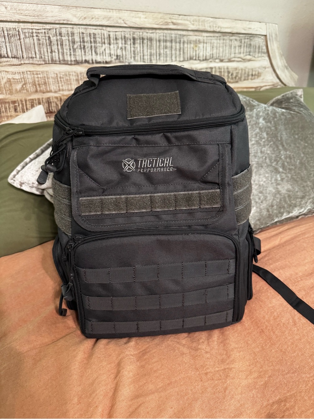 Men's Black Tactical Performance Backpack